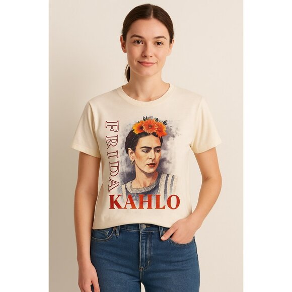 Frida Kahlo Women’s XL Graphic T-Shirt “Árbol de la Esperanza” by Jerry Leigh NW - Picture 5 of 5